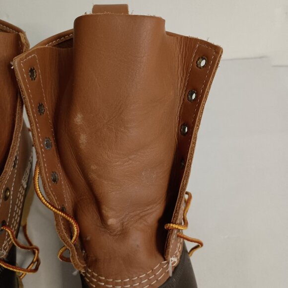 L.L. Bean Women’s Bean Boots Brown Bottom Waterproof Duck Boots Size 6M - Picture 10 of 16